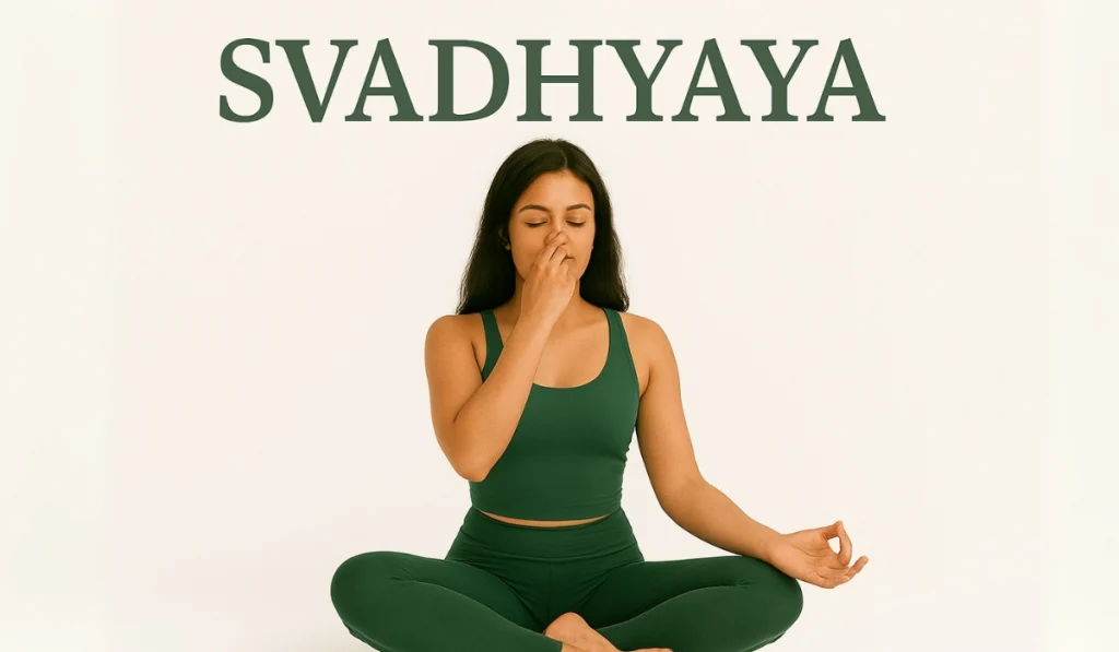 this is all about Svadhyaya Niyama and how to perform it