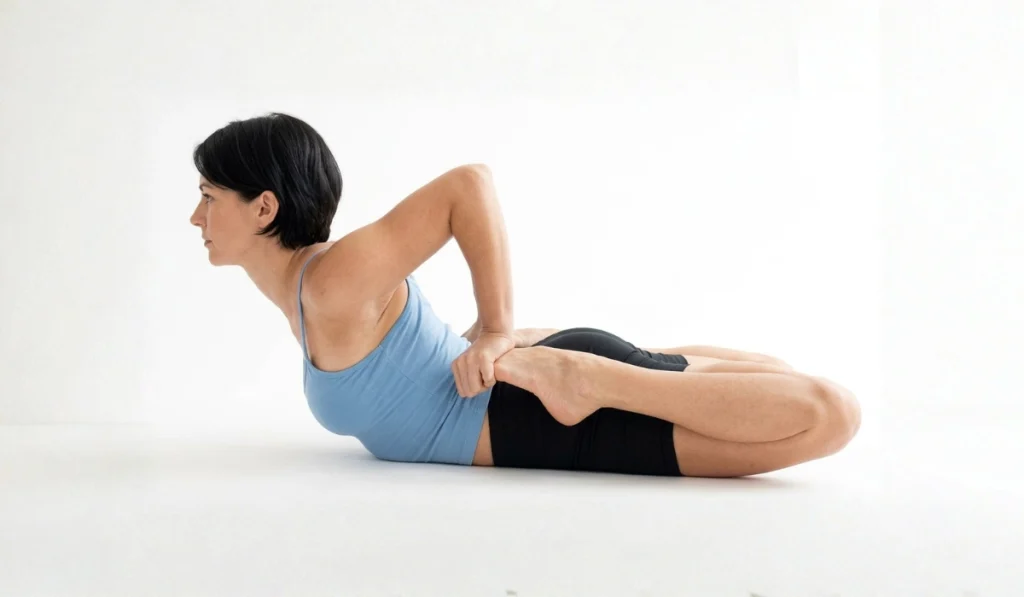 We will Learn about Bhekasana yoga pose here