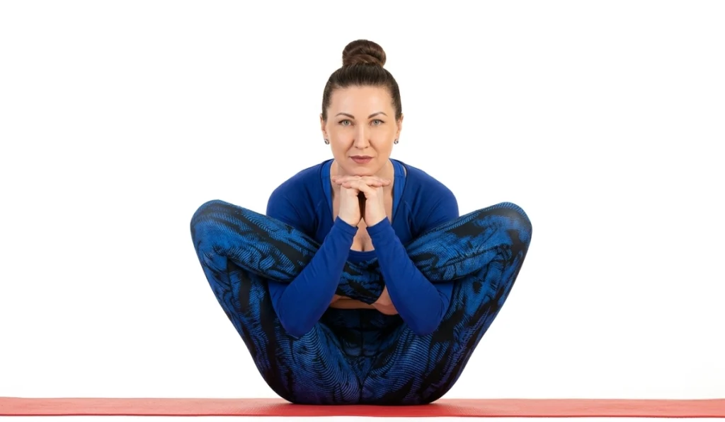 we will learn about amazing pose which is Garbha Pindasana